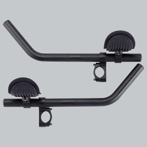 Aluminum Two Piece Aero Bars For Road Bikes With J Bend Design And Extra Long 350mm Bars Adjustable Arm Pads Foam Padding