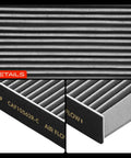 Close-up of Lexus Cabin Air Filter With Activated Carbon For GS300 2001-2005 GS430 2001-2005 LS430 2001-2006 SC430 2002-2010