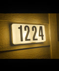 House number 1224 illuminated by BA9S LED Bulbs 10 Pack Mega Bundle 10 To 30V Warm White for vintage lights