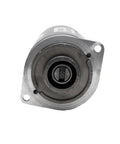 Front view of Heavy Duty 12 Volt Replacement Motor For RV Hydraulic Power Leveling System Pump Unit 414850 179327 Slotted Shaft
