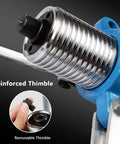 Heavy Duty Hydraulic Gear Puller Kit With Integrated Pump Cylinder For One Man Operation Producing 50 Ton Force To Yank Bearings Flywheels Pulleys No Sweat With Convertible 2 Jaw 3 Jaw Alloy Steel Claws Great For Garages Auto Repair And Workshop reinforced thimble