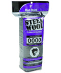 Red Devil steel wool 0000, super fine gray pads, 16-pack