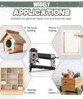 Pro Grade Air Powered 20 Gauge Upholstery Stapler With 1500 Pcs T50 Staples In 1/4, 3/8, And 5/8 Inch, Includes Carrying Case, Widely Used