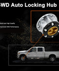 Built Tough Mechanical Locking Hubs Wheel Bearing Assembly Compatible With Suzuki Samurai Vitara Jimny Escudo Sierra Alloy Hub Unit with 4WD auto locking hub design.