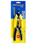 Pro Grade Metal Earth Model Kit Tools Set 2 Piece Clipper And Needle Nose Pliers in yellow packaging for cutting and bending models