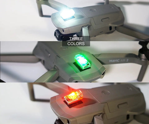 Drone Strobe Light Anti Collision Beacon For Night Flying With FAA Compliance Ultra Bright 5x3W LEDs on Mavic Air 2