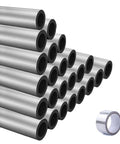 24 Pack Self Adhesive 3/4 Inch Pipe Insulation Foam Tubes With Aluminum Foil Cover 31.5 Feet Total Easy Peel And Stick