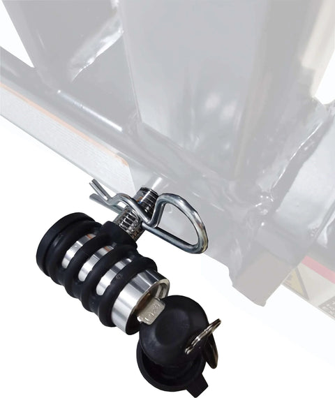 Threaded Hitch Locking Pin For 2 Inch Bike Rack Receivers M16 Thread Fits 70210 50250 50606 Bike Racks Includes Locking Head And Clip