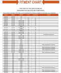 Fitment chart listing compatible Chevrolet vehicles for Top Shelf Drive Shaft Slip Yoke Seal For Chevrolet 4L60E Automatic Rwd Four Speed Transmission.