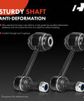 2 Piece Front Sway Bar Link Kit For Jeep Grand Cherokee WK2 And Dodge Durango 2016 To 2024 Pro Grade Built To Last detail view