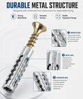 Heavy Duty Stainless Steel Four-Sided Serrated Wall Anchors M6 Set 50 Pieces For Thick Walls Expansion Screws With Reliable Grip And Anti Loosening Fit Ideal For Medium-Duty Mounts And Light Commercial Use, serrated metal wall anchor with screw