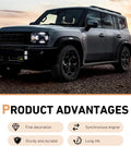 High Temperature Resistant Camshaft Position Sensor Drop In Replacement for vehicle engine with sleek design and rugged terrain aesthetic.