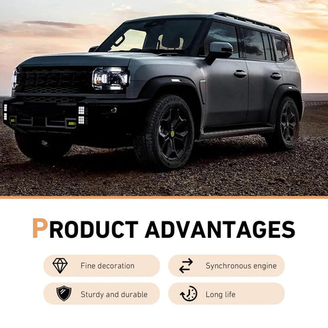 High Temperature Resistant Camshaft Position Sensor Drop In Replacement for vehicle engine with sleek design and rugged terrain aesthetic.