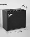 Mustang LT25 Guitar Combo Amp Bundle With Cable And Austin Bazaar Exclusive 12 Pack Picks Portable Design
