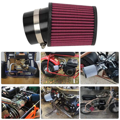 Performance Upgraded Air Filter Adapter Intake Spark Plug Kit For Predator 212cc 6.5HP Baja MB165 MB200 Heat Mini Bike Go Kart