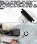 2 Pack Fuel Tank Vent Valve Kit With Grommet For Jeep Wrangler And Ford F Series Trucks 1980 1996 F150 F250 F350 Gas Tank Rollover Valve Replaces 5360058 5360059 911060, showing vent valve in metal tank