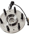 Front Wheel Bearing Hub Assembly 4WD For 2014-2018 Chevrolet Silverado 1500, 2015-2020 Suburban Tahoe, featuring 6-lug