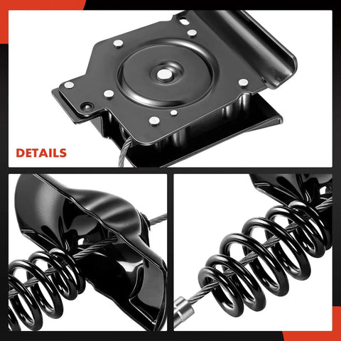 Close-up details of Spare Tire Hoist And Winch Carrier For Chevy Silverado 1500 1999-2018 2500-3500 Suburban Tahoe GMC
