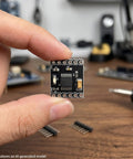 Five Pack Dual H Bridge Motor Driver Module For DIY Robots And Mini RC Cars, 1.5A Per Channel, 3 To 10V Input, PWM Control, MCU Friendly, Powers Two Motors Simultaneously With Overcurrent, Undervoltage, Short Circuit And Thermal Protections, small black PCB