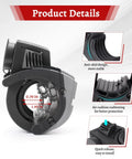 Shovel Holder With Rubber Grip Mount Kit With Lock Fits 0.79 To 1.79 Inch Tool Handles Quick Release detail view