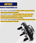 Front Wheel Bearing And Hub Assembly For Ford Expedition F-150 Lincoln Navigator 2011 2012 2013 2014 4WD AWD 6 Lug With ABS