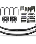 Heavy Duty 6000 Lb Mobile Home Trailer Axle Suspension Kit With Mono Leaf Springs U Bolt And Hanger Pack, 3000 Lb Per Leaf