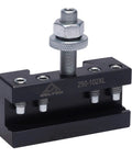 AXA Machinist Core Quick Change Wedge Tool Post Set For Lathes Up To 12 Inch Swing Number 1 XL Holder close-up view