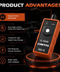 Universal Tpms Relearn Tool For Tire Pressure Sensor Activation For Gm Vehicles Chevy Buick Gmc Cadillac Supporting 315Mhz And 433Mhz Bands, compact design with user-friendly features.
