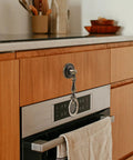 Vintage Cabinet Knobs With Sturdy Heavy Duty Drawer Pulls For Dressers And Interior Doors Hella Durable Hardware For An Instant Room Glow Up Easy Mount Two Pack on a wood kitchen cabinet.