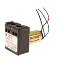 RR7 Remote Control Relay 21 To 30V AC Coil 277V 20A SPST With 5 Pin Yellow Plug End Snip For Non Digital Panels side view