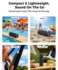 Beast Bluetooth Speaker Portable Wireless IPX5 Waterproof With 20 Hour Playtime And TWS Pairing BT5.3 in outdoor settings