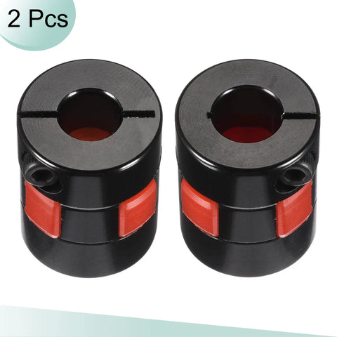 Aluminum Shaft Coupling 8Mm To 9Mm Bore Flexible Coupler Joint For Servo And Stepper Motors 25Mm Length 20Mm Outer Diameter Pack Of 2