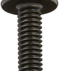 Steel Truss Head Machine Screw With Black Oxide Finish, Meets ASME B18.6.3, Phillips Drive, Thread Size Eight By Thirty Two, Fully Threaded