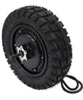 11 Inch Hub Motor For Electric Scooters And Small Motorcycles, Brushless High Power 500W To 1800W, Rubber Tire, Aluminum Housing