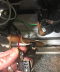 Connecting wires to Refrigerator Compressor Relay And Overload Kit 5 Pack With 4.7 Ohm 1 Pin PTC Starters QP2-4R7