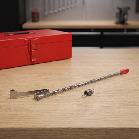 2 Pcs Binding Tool Replacement Pusher Pins And Springs Kit, Durable Metal Parts For Branch And Veg Tying Machines, Easy Maintenance, Fits A Wide Range Of Tying Tools, Includes Tape Tool Staples And Pusher Pins.