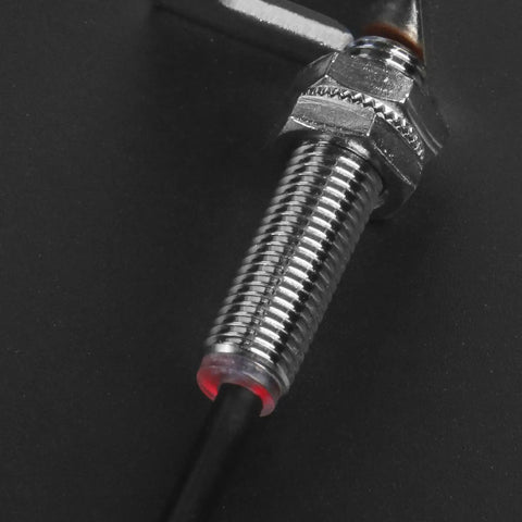 M8 Inductive Proximity Sensor Switch 1.5mm Sensing Distance DC 12 To 24V 3 Wire PNP Normally Open Cylindrical Detector CE