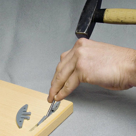 Fast Biscuit Connector Set For Wood Joints With Snap In Install In A Twenty Slot No Clamps No Glue Needed Self Tightening Durable