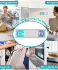 Dishwasher Clean Dirty Sign Magnet With Strong Magnetic Hold Green And Blue No Scratch Slide Tab for various kitchen appliances
