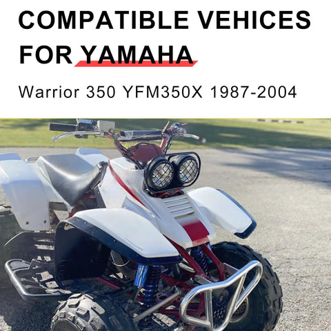Foot Shift Lever Pedal And Shifter Linkage Arm For Warrior 350 ATV YFM350X Beefy Durable Alloy Construction Smooth Quick Shifting Upgrade For Off Road Rides, Yamaha Warrior 350 1987-2004