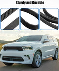Premium Heavy Duty Serpentine Drive Belt Compatible With Dodge Ford Mazda Jeep Mitsubishi Engines product detail on road.