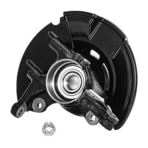 Front Right Steering Knuckle With Wheel Bearing Hub Assembly For 2007 To 2012 Hyundai Elantra Passenger Side Replacement ABS Compatible