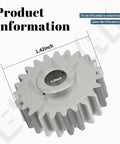 Stand Mixer Worm Gear Replacement Kit For Your Go To 3K Series Models Fits 3K45SS 3K5SS 3KSM150PSTBW0 3KSM150PSTCB0 Includes Gears And Accessories Replaces 4161531 4162897 4169830 Durable Aluminum Gear Easy Install, 1.42-inch gear