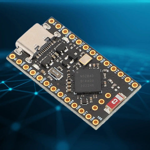 Nice Nano V2 Bluetooth Five Point Oh Charging Management Development Board For Lithium Batteries Dope Low Power Microcontroller Board