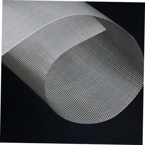Close-up of a Stainless Steel Car Bumper Repair Mesh Welding Screen 15 Piece Set for DIY Vehicle Repairs, showcasing mesh texture.