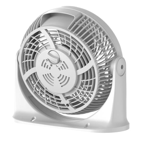11 Inch Desk Fan With Three Speed Settings Dead Quiet Personal Air Circulator Bringing No Fuss Ninety Degree Tilt Adjustable Handle And Cool Breeze For Bedroom Office Or Sleeping Area White