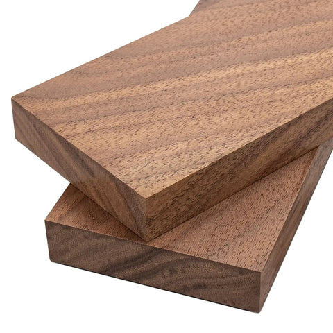 Two Pack Walnut Wood Knife Handle Blanks Square Turning Blanks For DIY Tools And Instrument Making Top Shelf Walnut Wood