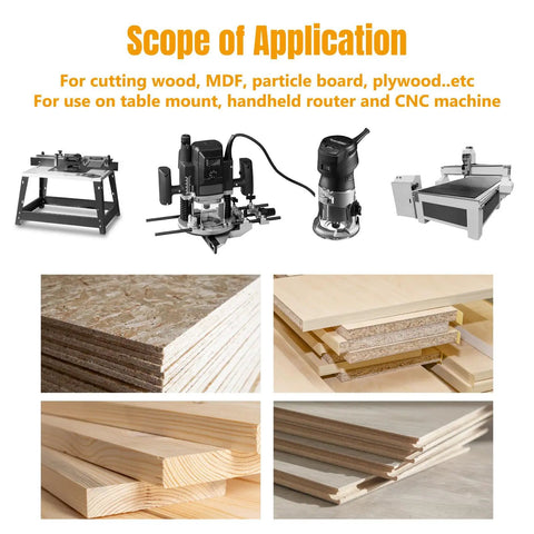 Hella Sharp Top Shelf 14 Degree Dovetail Router Bit With One Half Inch Shank And Precise Cutting Depth on various wood types and routers.