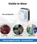 Body Worn Camera With 1080P Recording 64GB Built In Memory 12 Hour Battery Lightweight Hands Free Wearable Camcorder For Job Records Easy To Operate Built In Microphone Low Light Flash For Clear Day And Night All Day Footage, shown next to jackets, down jackets, metal frame for magnetic attachment.