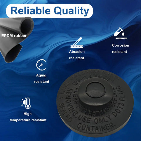 Durable Brake Master Cylinder Fluid Reservoir Cap Direct Fit For Toyota And Lexus Vehicles Including 4Runner Camry RAV4 Prius Avalon Scion IQ XB XD NX300 IS RC ES Replace Part 47230 20140 No Hassle Fit made from EPDM rubber